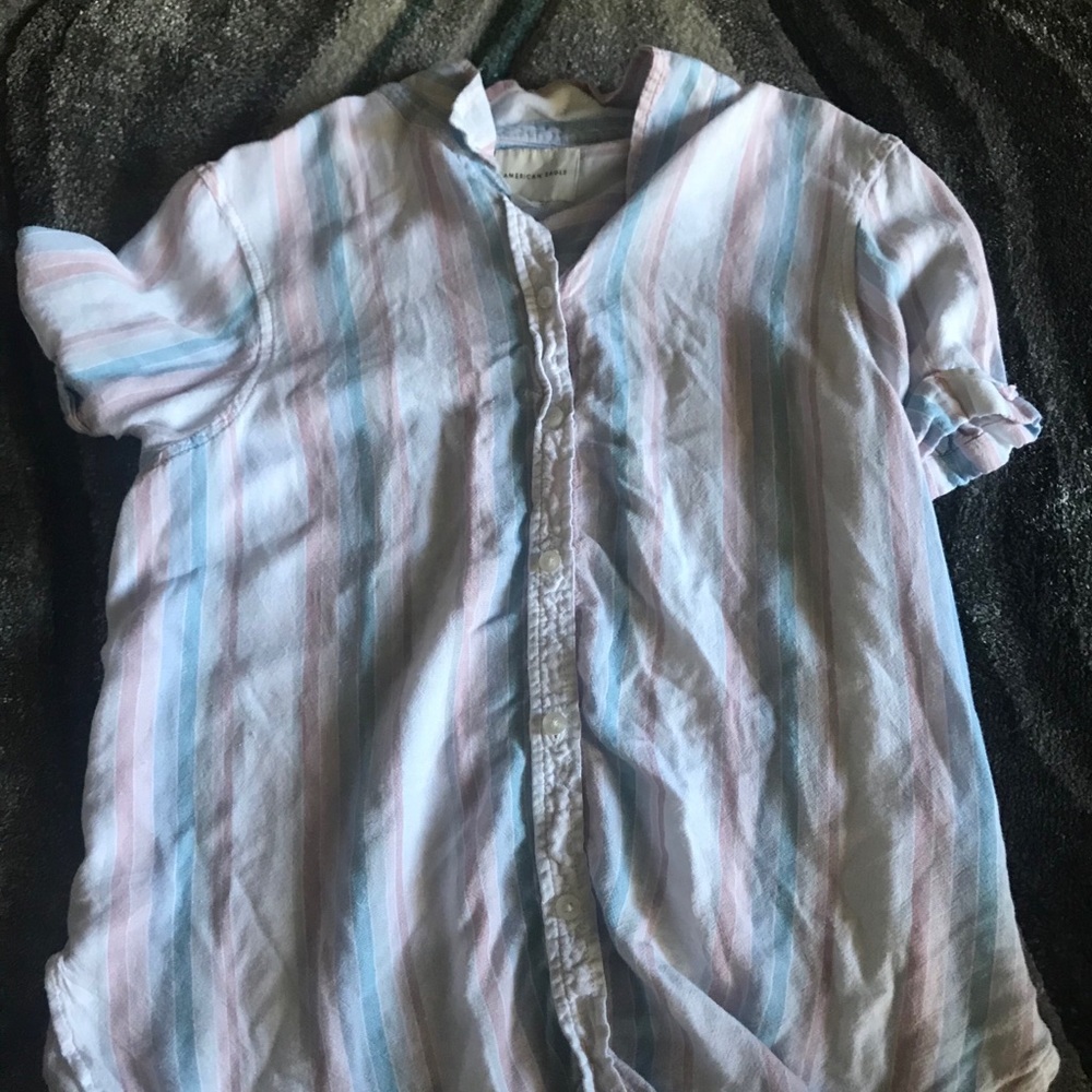 American Eagle Button Down Top XS